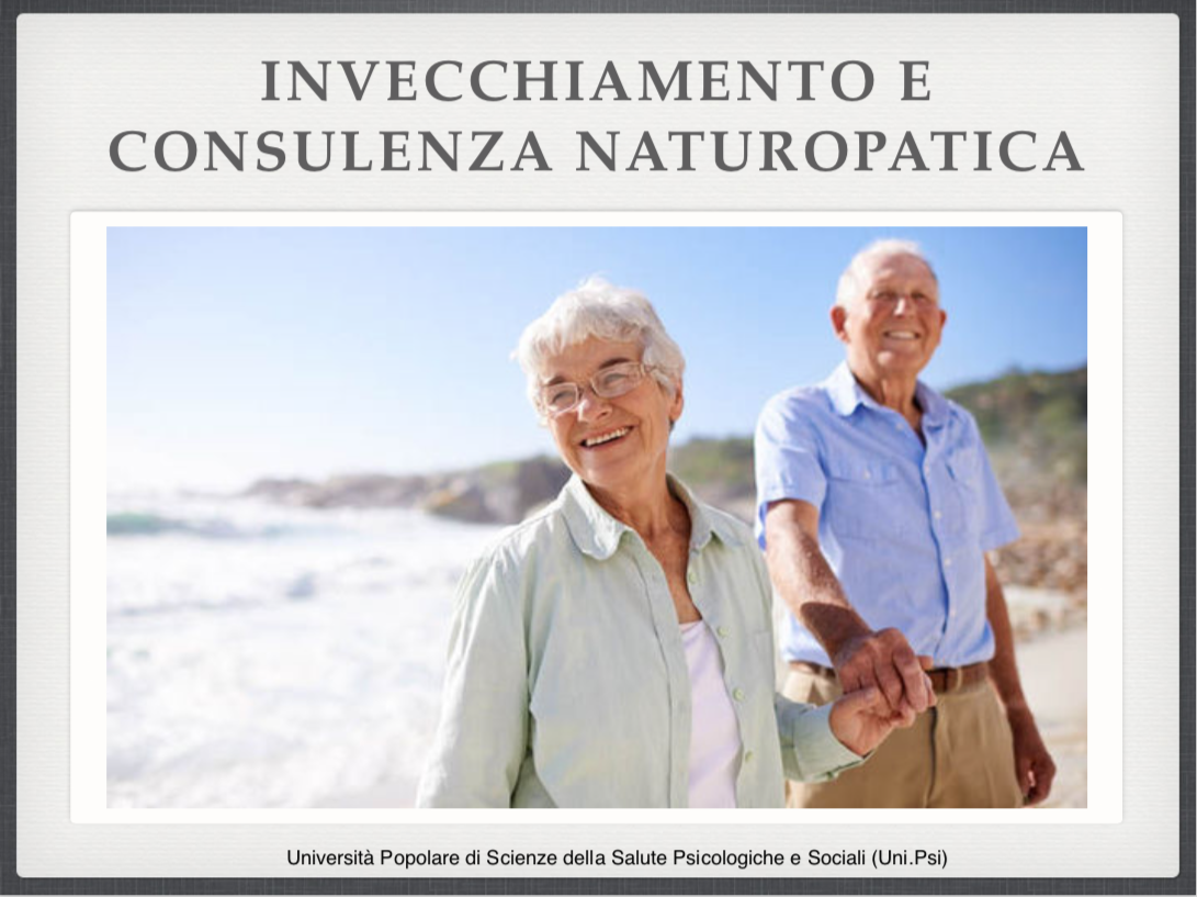invecchiamento e consulenza naturopatica