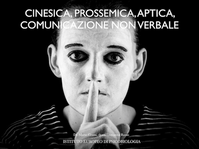 cinessica prossemica aptica