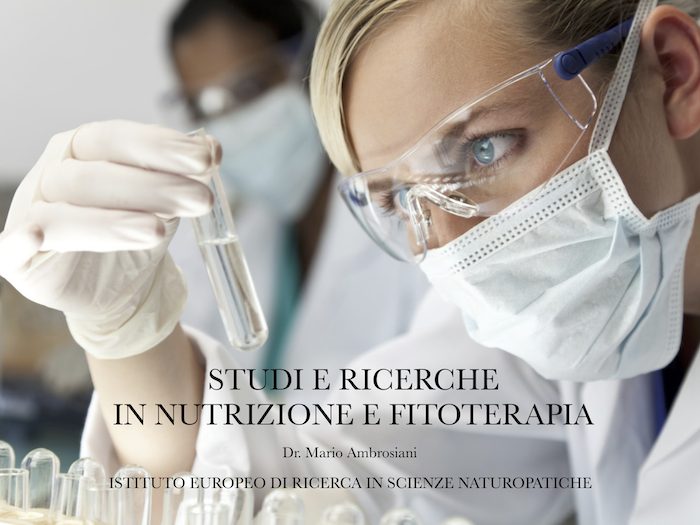 studi e ricerche in nutrizione e fitoterapia