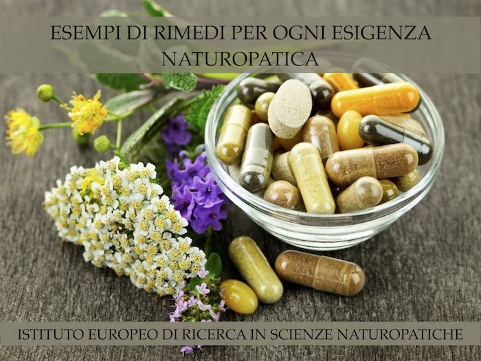 rimedi per ogni esigenza naturopatica