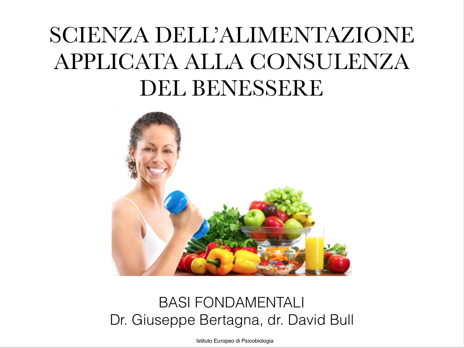 scienza dell'alimentazione