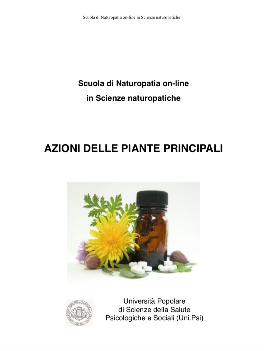 azioni delle piante principali