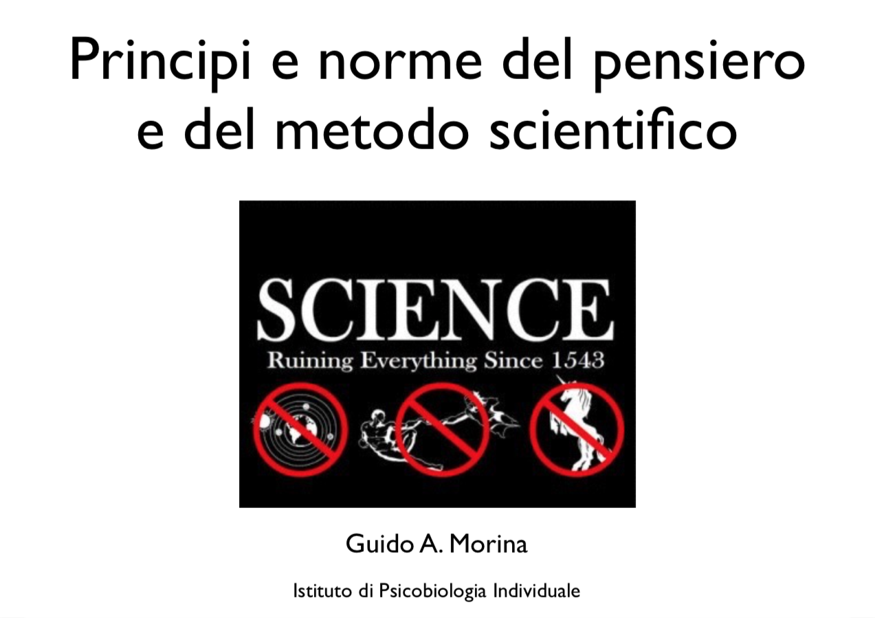 metodo scientifico