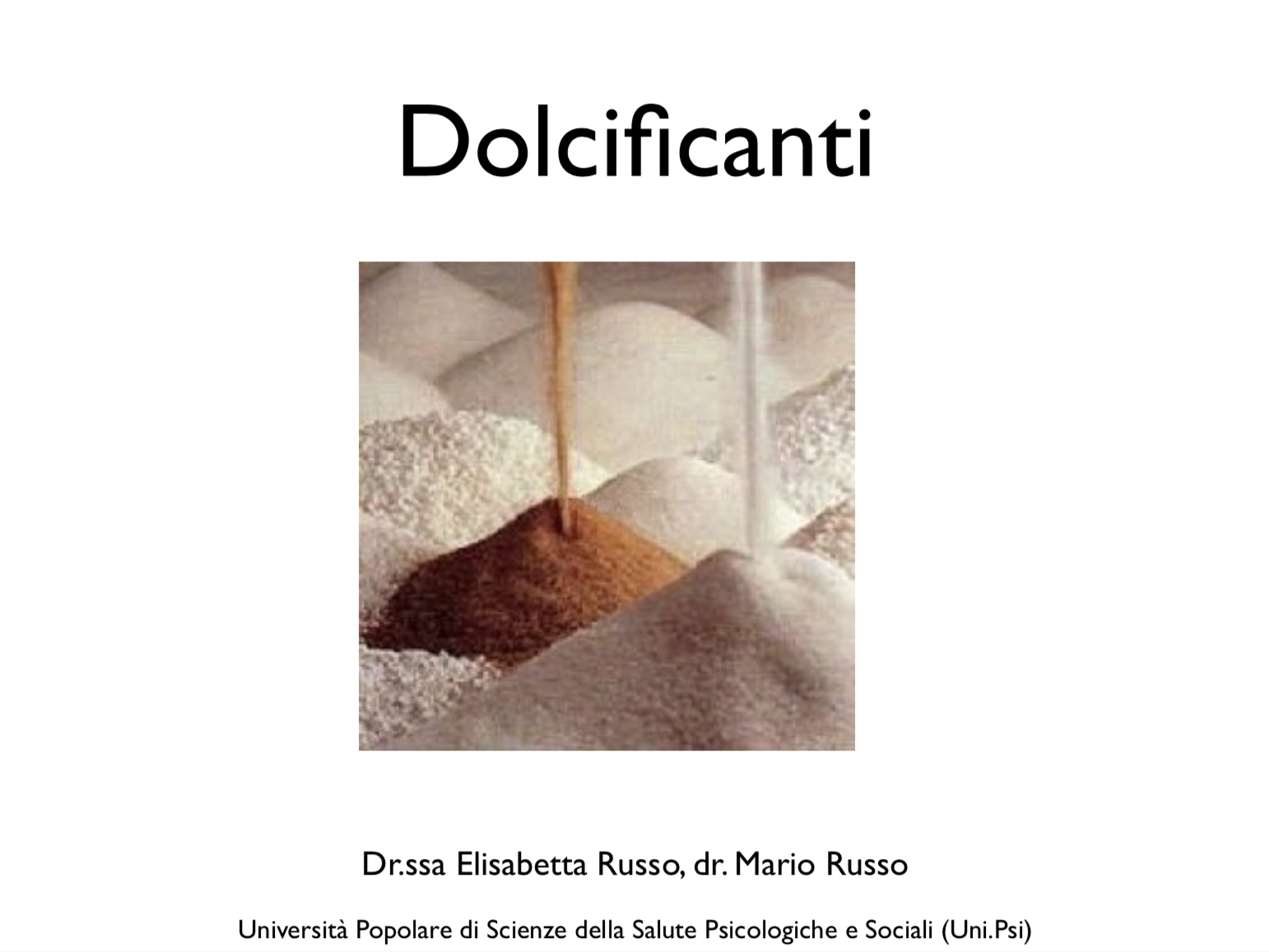 dolcificanti