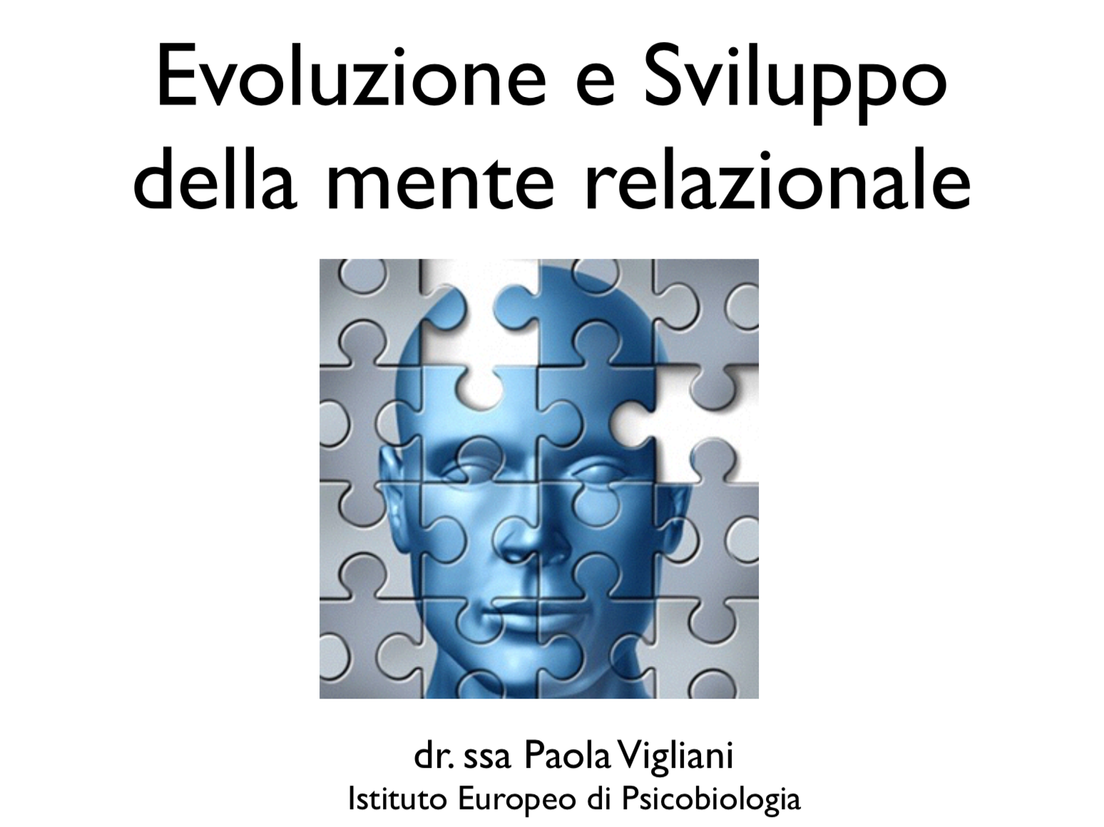 evoluzione e sviluppo della mente 