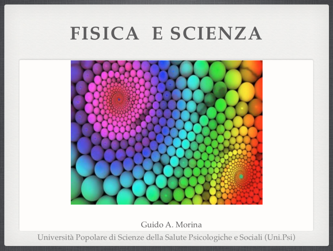 fisica e scienza